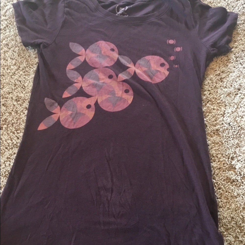 Burgundy T-shirt